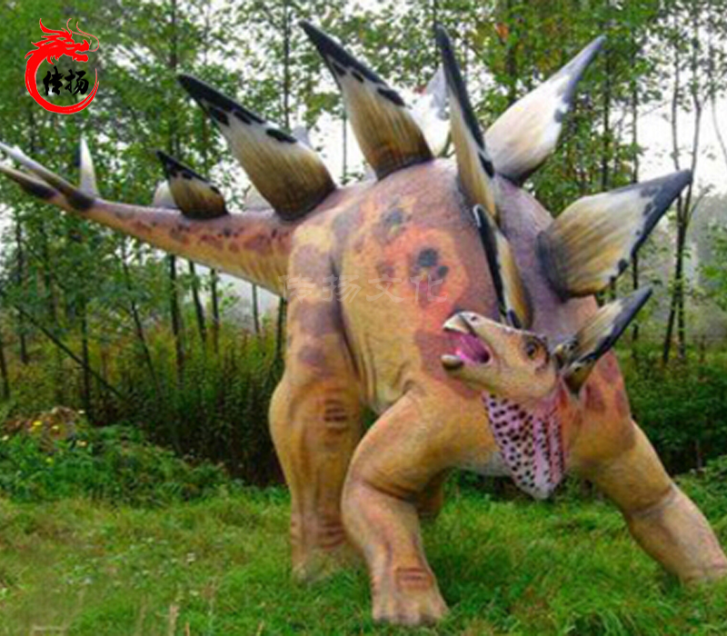仿真恐龍模型—劍龍